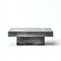 Concrete Coffee Table - 120x60x40 cm - Grey - Industrial Design